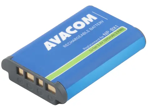 AVACOM Náhradní baterie Sony NP-BX1 / Li-Ion / 3.6V / 1090mAh / 3.9Wh
