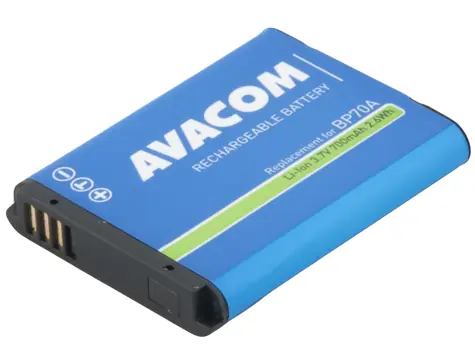 AVACOM Náhradní baterie Samsung BP70A / Li-Ion / 3.7V / 700mAh / 2.6Wh