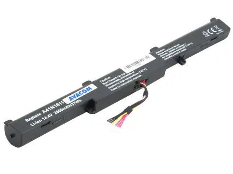 AVACOM baterie pro Asus G553 & GL753 & N552 / Li-Ion / 14.4V / 2600mAh / 37Wh