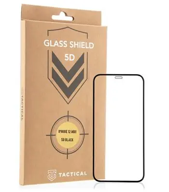 Tactical Glass Shield 5D sklo pro Apple iPhone 13 Mini černá 