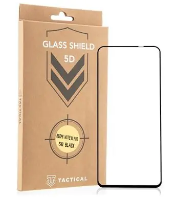 Tactical Glass Shield 5D sklo pro Xiaomi Redmi Note 10 Pro & 10 Pro Max černá 