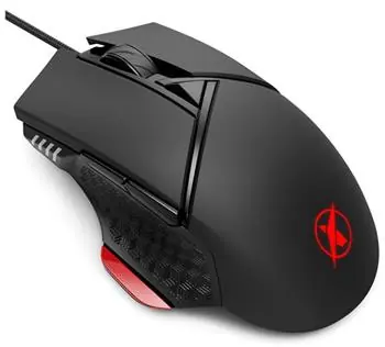 Niceboy ORYX M410 Gravity černá / Herní optická myš / 12.000 DPI / USB / podsvícení / 1.5m