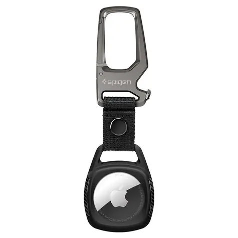 Spigen Rugged Armor pouzdro pro Apple AirTag černá