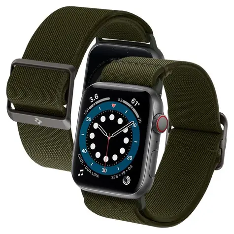 Spigen Lite Fit řemínek pro Apple Watch 45 & 44 & 42mm khaki