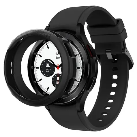 SPigen Rugged Armor ”PRO” kryt pro Galaxy Watch 4 Classic 46 mm Charocal šedá