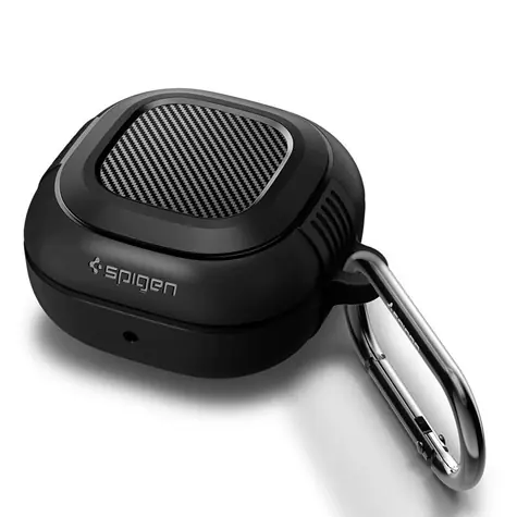 Spigen Rugged Armor pouzdro pro SamsungGalaxy Buds 2 & Pro & Live černá