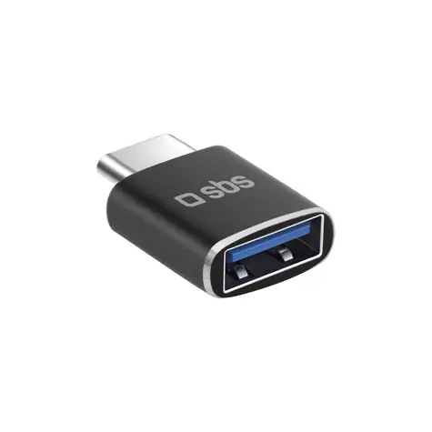 SBS Adaptér USB samica - USB-C samec černá