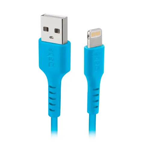 SBS C-89 kabel USB - Lightning 1m světle modrá