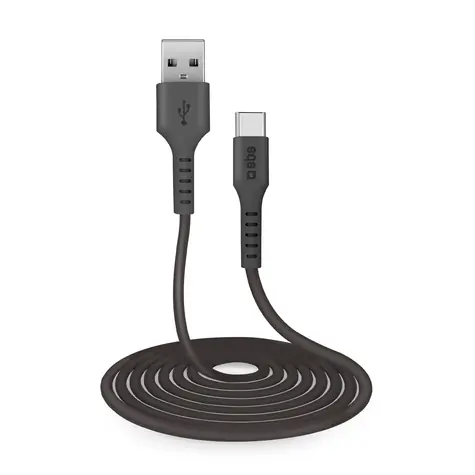 SBS kabel USB - USB-C 3m černá