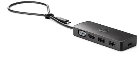 HP USB-C Travel Hub G2 / USB typ C & HDMI & VGA & 2x USB 2.0 / pro HP ENVY & Pavilion