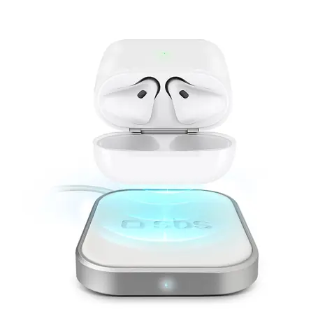 SBS Bezdrátová nabíječka pro Airpods & Airpods Pro 3W bílá