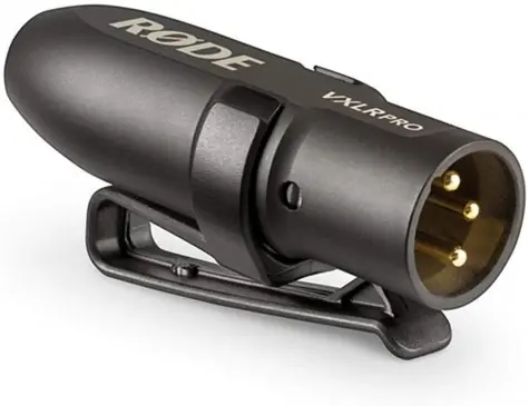 RODE VXLR PRO redukce z 3.5mm TRS jack na XLR s vyvažovacím transformátorem
