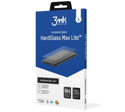 3mk HardGlass Max Lite Tvrzené sklo pro Xiaomi Redmi Note 9T černá