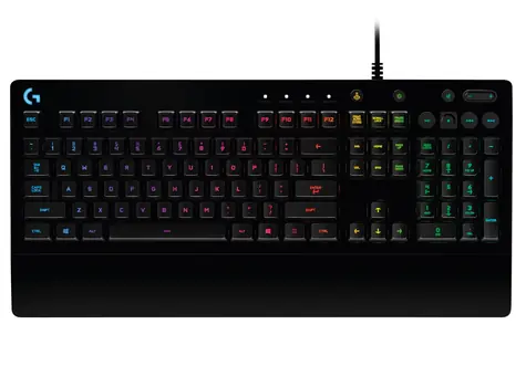 Logitech G213 Prodigy CZ&SK černá / herní klávesnice / USB / Drátová / CZ&SK