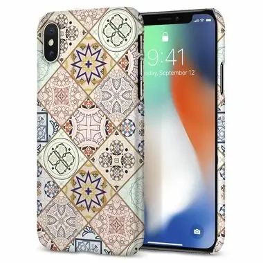 Rozbaleno - Spigen Liquid Crystal Shine pattern zadní kryt pro Apple iPhone X vzor / rozbaleno