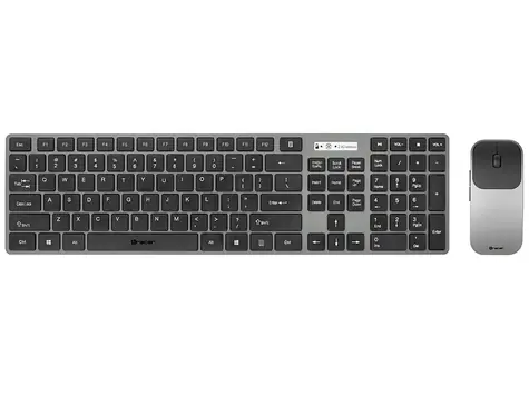 Tracer SET TRAKLA46773 RF Nano černá / set bezdrátová klávesnice + optická myš / 2.4 GHz / USB příjmač / US layout