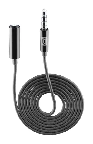 Cellularline Wired Extension Prodlužovací AUX kabel s 3.5 mm konektorem