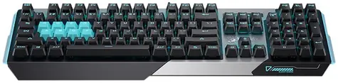 A4tech BLOODY B865 černá / Mechanická herní klávesnice / spínače LK Optic / CZ / Podsvícená / USB / 1.8 m