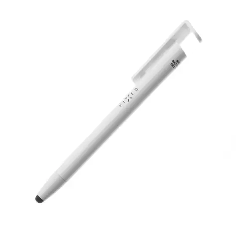 FIXED Pen Propiska 3v1 se stylusem a stojánkem bílá / antibakteriální povrch