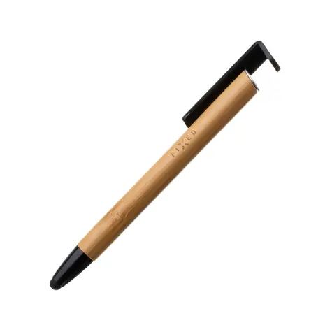 FIXED Pen Propiska 3v1 se stylusem a stojánkem / antibakteriální povrch / bambusové tělo