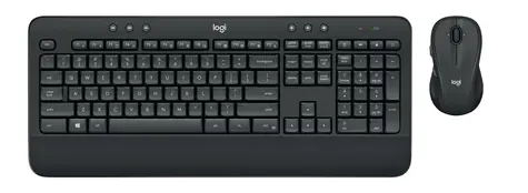 Logitech MK545 Advanced DE černá / bezdrátová sada klávesnice a myši / USB nanopřijímač