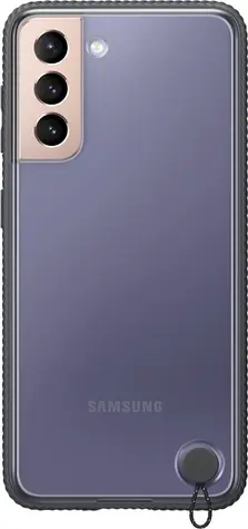 SAMSUNG Protective Cover Průhledný ochranný kryt pro Samsung Galaxy S21 + černá  / doprodej