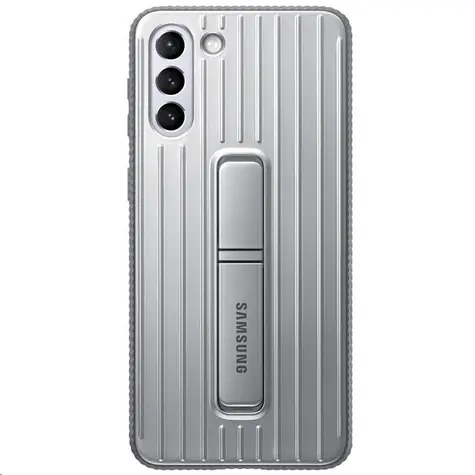 SAMSUNG Protective Standing Cover ochranný zadní kryt se stojánkem pro Samsung Galaxy S21+  světle šedá