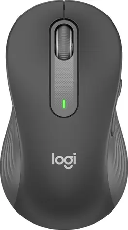 Logitech Wireless M650 L Left grafitová / bezdrátová myš pro leváky / 2.4 GHz / Bluetooth / 1x AA