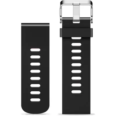 Aligator Silikonový řemínek 20mm černý