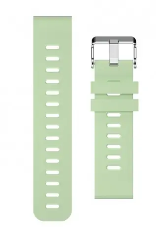 Aligator Silikonový řemínek 20mm pistáciový