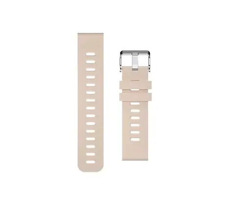 Aligator Silikonový řemínek 20mm růžový
