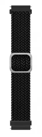 Aligator Textilní řemínek 22mm černý