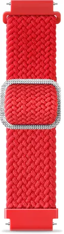 Aligator Textilní řemínek 22mm červený