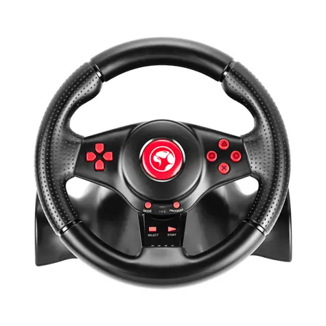 Marvo GT-903 / volant s pedály a řadící pákou / 16 tlačítek / USB / PC & PS3 & PS4 & XBOX ONE & XBOX 360