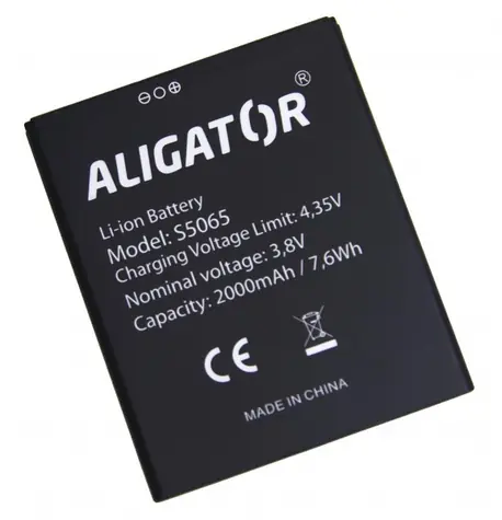 Aligator baterie Li-Ion 2000 mAh pro Aligator S5065 Duo