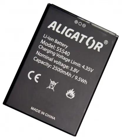 Aligator baterie Li-Ion 2500 mAh pro Aligator S5540 Duo