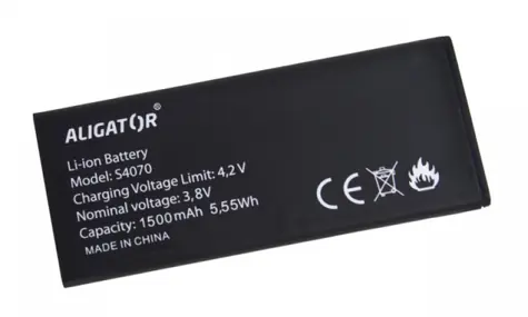 Aligator baterie Li-Ion 1500 mAh pro Aligator S4070 Duo