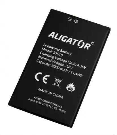 Aligator baterie Li-Ion 3000 mAh pro Aligator S5510 Duo
