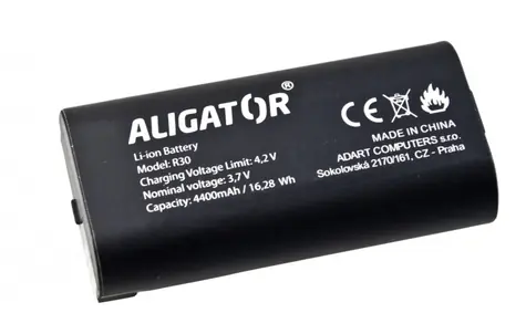 Aligator baterie Li-Ion 4400 mAh pro Aligator R30 eXtremo