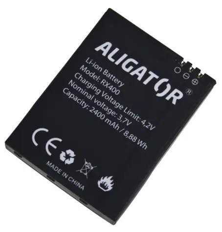 Aligator baterie Li-Ion 2400 mAh pro Aligator RX400