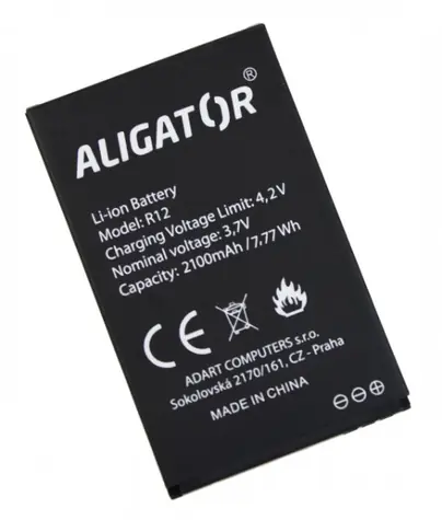 Aligator baterie Li-Ion 2100 mAh pro Aligator R12 eXtremo