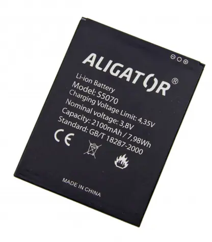 Aligator baterie Li-Ion 2100 mAh pro Aligator S5070, S5066 Duo