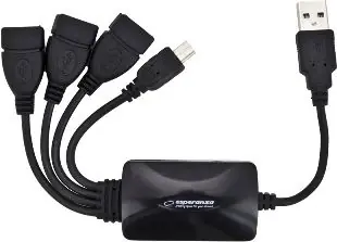 Esperanza EA114 / USB HUB / 3x USB 2.0