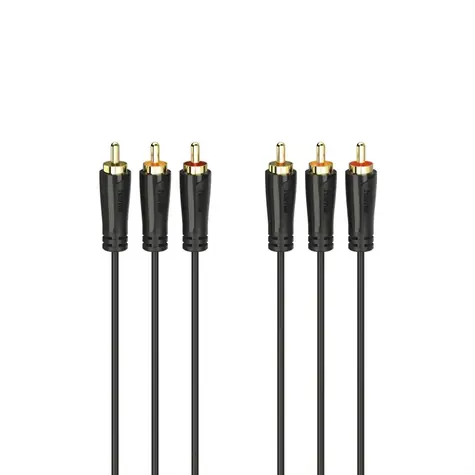 Hama Essential Line AV kabel 3 cinch - 3 cinch 1.5 m 