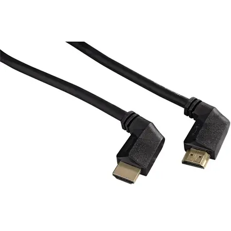 Hama TechLine (3*) HDMI kabel kolmé konektory 1.5 m / pozlacený 