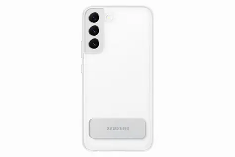 SAMSUNG průhledný zadní kryt se stojánkem pro Samsung Galaxy S22 Plus čirá