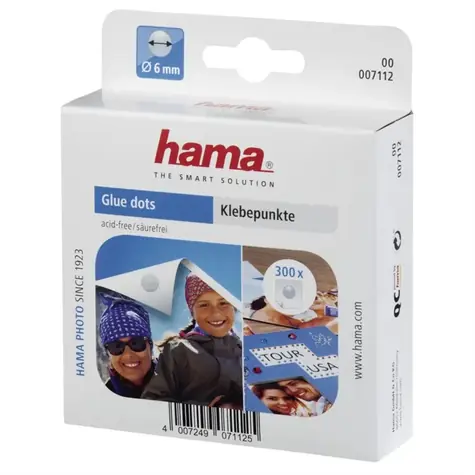 Hama lepicí body 6 mm 300 ks / permanentní