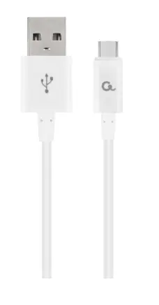 Gembird CABLEXPERT Kabel  USB 2.0 AM na MicroUSB 1 m bílá