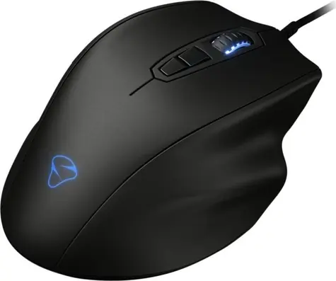 MIONIX Gaming NAOS-PRO černá / Herní optická myš / 19000 DPI / 7 programovatelných tlačítek / LED podsvícení / USB