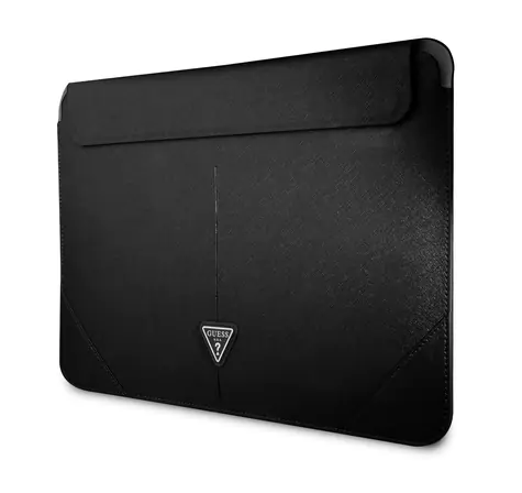 GUESS Saffiano Triangle Metal Logo Computer Sleeve 13 & 14